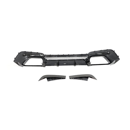 3D Style Carbon Fiber Rear Diffuser for BMW X3M F97 Pre-LCI (2019–2021)