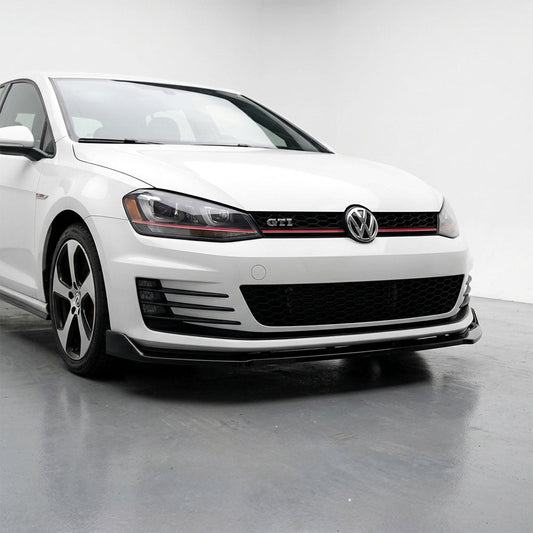 MAX Style Gloss Black 3PCS Front Lip for Volkswagen Golf GTI MK7(2013-2017)