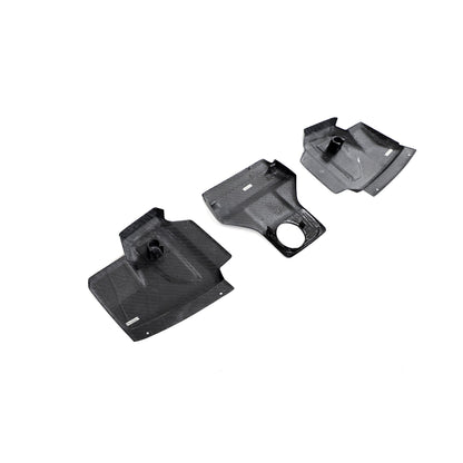 OEM Style Carbon Fiber Engine Bay Panels For Audi R8 4S LCI (2019–2023)