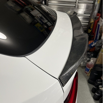 CS Style Carbon Fiber Trunk Spoiler for BMW X4 G02 Pre-LCI (2018–2021)