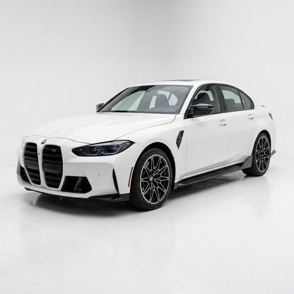 M Performance Style Gloss Black Side Skirts for BMW M3 G80 (2021-present)