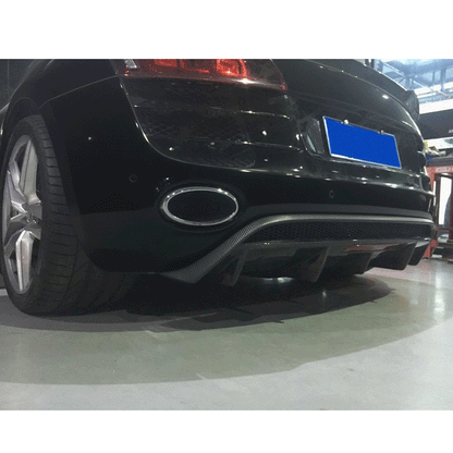 ML Style Carbon Fiber Rear Diffuser for Audi R8 Type 42 LCI (2013–2015)