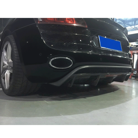ML Style Carbon Fiber Rear Diffuser for Audi R8 Type 42 LCI (2013–2015)
