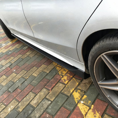 JC Style Carbon Fiber Side Skirts for Mercedes Benz C‑Class W205 Sport (2014-2021)