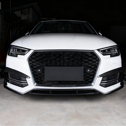 JC Style Carbon Fiber Front Lip for Audi A4 Sline/S4 B9 Pre-LCI (2016-2019)