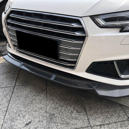 Brabus Style Carbon Fiber Front Lip for A4 Sline/S4 B9 Pre-LCI (2016-2019)