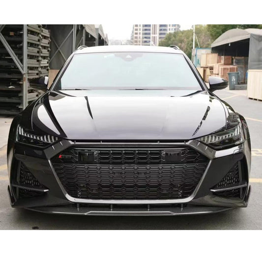 ST Style Prepreg Carbon Fiber Front Grille for Audi RS6 C8 (2019–2024)