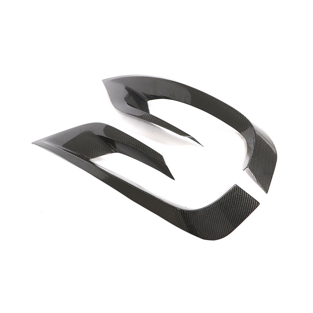 ST Style Carbon Fiber Front Canards For Mercedes Benz S‑Class W222 Sport Pre‑Facelift (2014–2017)