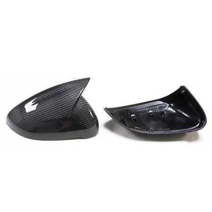 M4 Style Carbon Fiber REPLACEMENT Mirror Caps For Audi A4/S4 B9 Pre-LCl (2016-2019) A4/S4 B9.5 LCI(2020-2023)