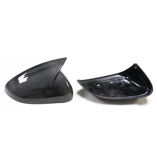 M4 Style Carbon Fiber REPLACEMENT Mirror Caps For Audi A4/S4 B9 Pre-LCl (2016-2019) A4/S4 B9.5 LCI(2020-2023)