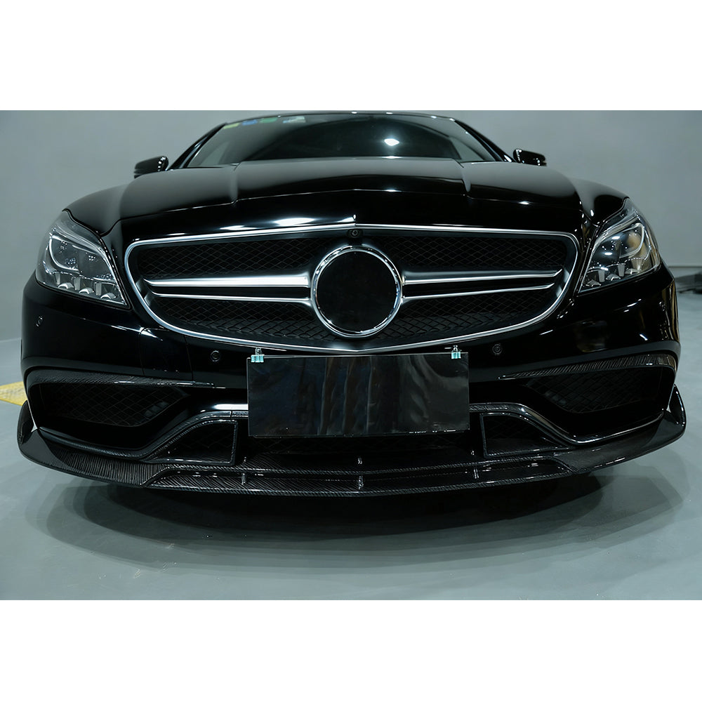 Barbus Style Carbon Fiber Front Lip for Mercedes Benz CLS C218 Facelift (2015–2017)
