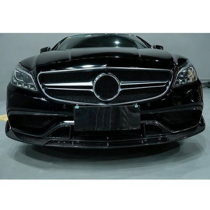 Barbus Style Carbon Fiber Front Lip for Mercedes Benz CLS C218 Facelift (2015–2017)