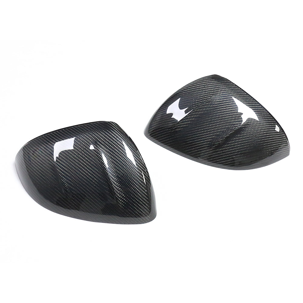 Replacement Style Carbon Fiber Mirror Caps for Mercedes Benz C-Class W206 (2022+), S-Class W223 (2021+)