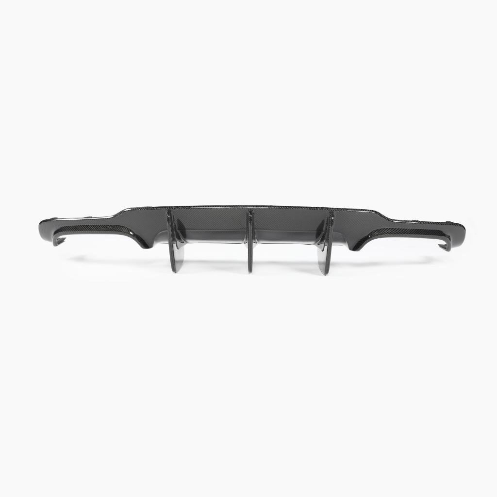 AMG Style Carbon Fiber Rear Diffuser for Mercedes Benz C63 W204 Facelift (2011-2015)
