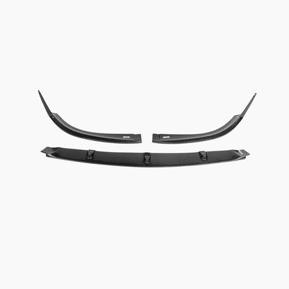 ST Style Carbon Fiber Front Lip for Mercedes Benz C63 AMG W205 Pre‑Facelift (2015–2018)