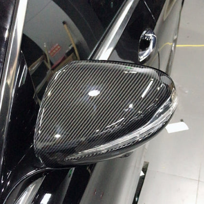 Carbon Fiber replacement  Mirror Caps For Mercedes Benz S‑Class W222 Pre‑Facelift,C63 AMG W205 Pre‑Facelift  (2014–2018)