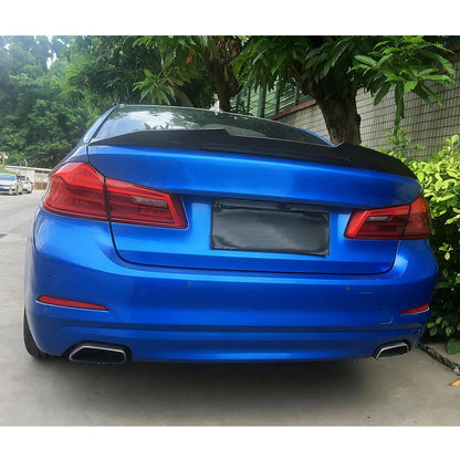 PSM Style Carbon Fiber Trunk Spoiler for BMW 5 Series G30 G31 M Sport, M5 F90 Pre-LCI (2017-2020)