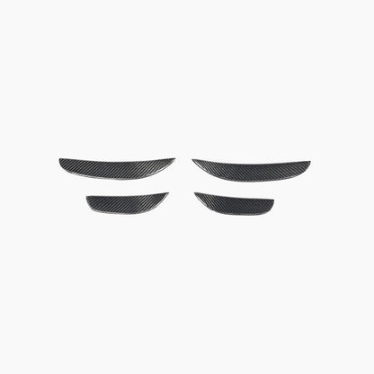 ST Style Carbon fiber Front Canards for Mercedes Benz C63 AMG W205 Pre‑Facelift Coupe (2015-2018)
