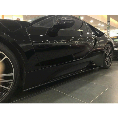 ST Style Carbon Fiber Side Skirts for BMW i8 I12/I15 (2014–2020)