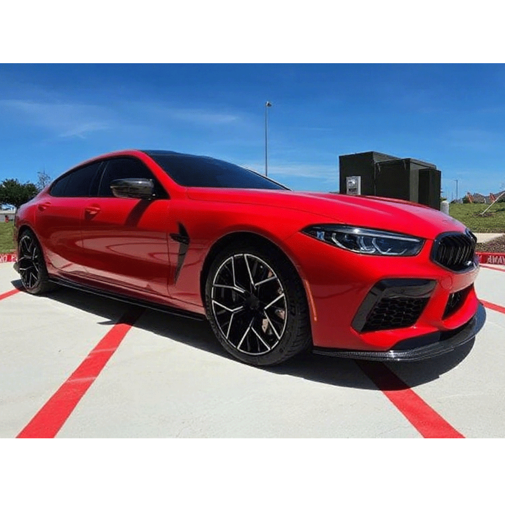 3D Style Carbon Fiber Side Skirts for BMW 8 Series G16 Gran Coupé (2019+)