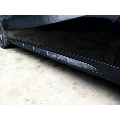 ST Style Carbon Fiber Side Skirts for Mercedes Benz GLA 45 AMG X156 Pre‑Facelift (2014–2016)