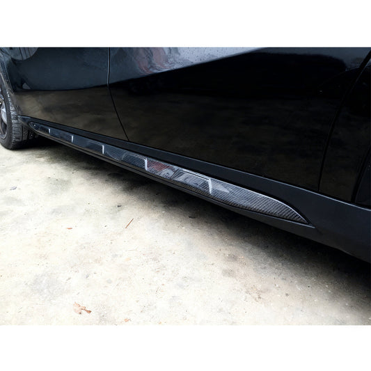 ST Style Carbon Fiber Side Skirts for Mercedes Benz GLA 45 AMG X156 Pre‑Facelift (2014–2016)