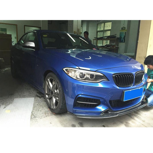 Exotic Style Carbon Fiber Front Lip for BMW 2 Series F22/F23 M Sport (2014–2021)