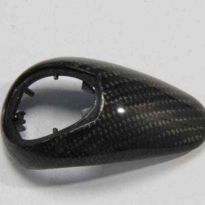 Carbon Fiber Shift Knob Cover for BMW M2 F87(2016-2021)/M3 F80(2014-2020)/M4 F82 F83(2014-2020)/M5 F10(2011-2016)/M6 F12 F13(2012-2018)/X5M F85(2015-2018)/X6M F86(20015-2019)