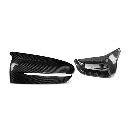 ST Style Carbon Fiber REPLACEMENT Mirror Caps for BMW 5 Series M5 F90 Pre-LCI (2017-2020)