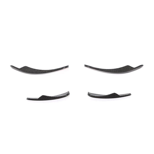 ST Style Carbon Fiber Front Canards For BMW M6 F06/F12/F13 (2012–2018)