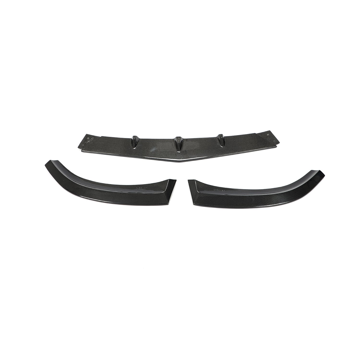 JCS Style Carbon Fiber Front Lip for Mercedes Benz C Class C205 A205 C63 AMG (2014-2021)