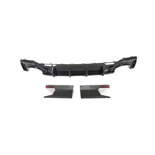 ST Style Carbon Fiber Rear Diffuser for Audi RS6 C8 ,RS7 C8(2019–2024)