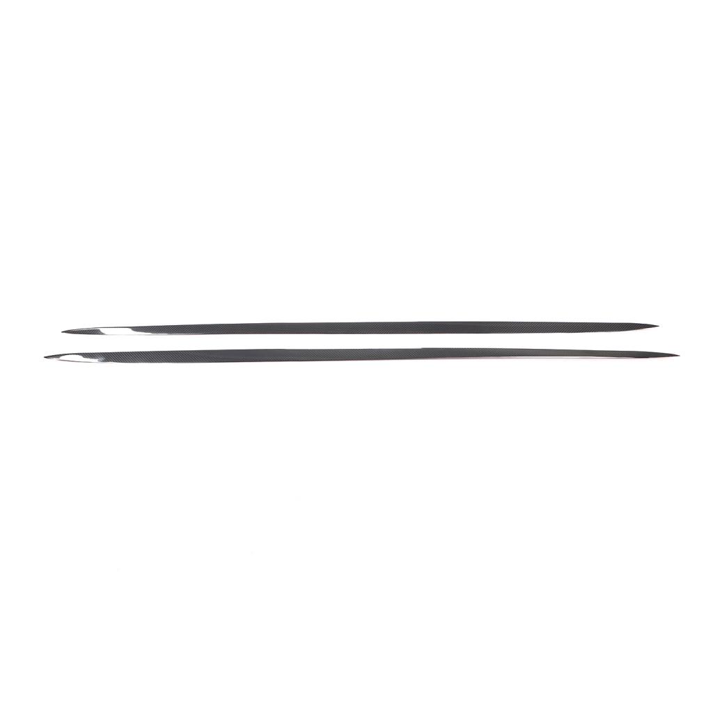 ST Style Carbon Fiber Side Skirts For Mercedes Benz AMG GT 4‑Door X290 Pre‑Facelift (2019–2021)