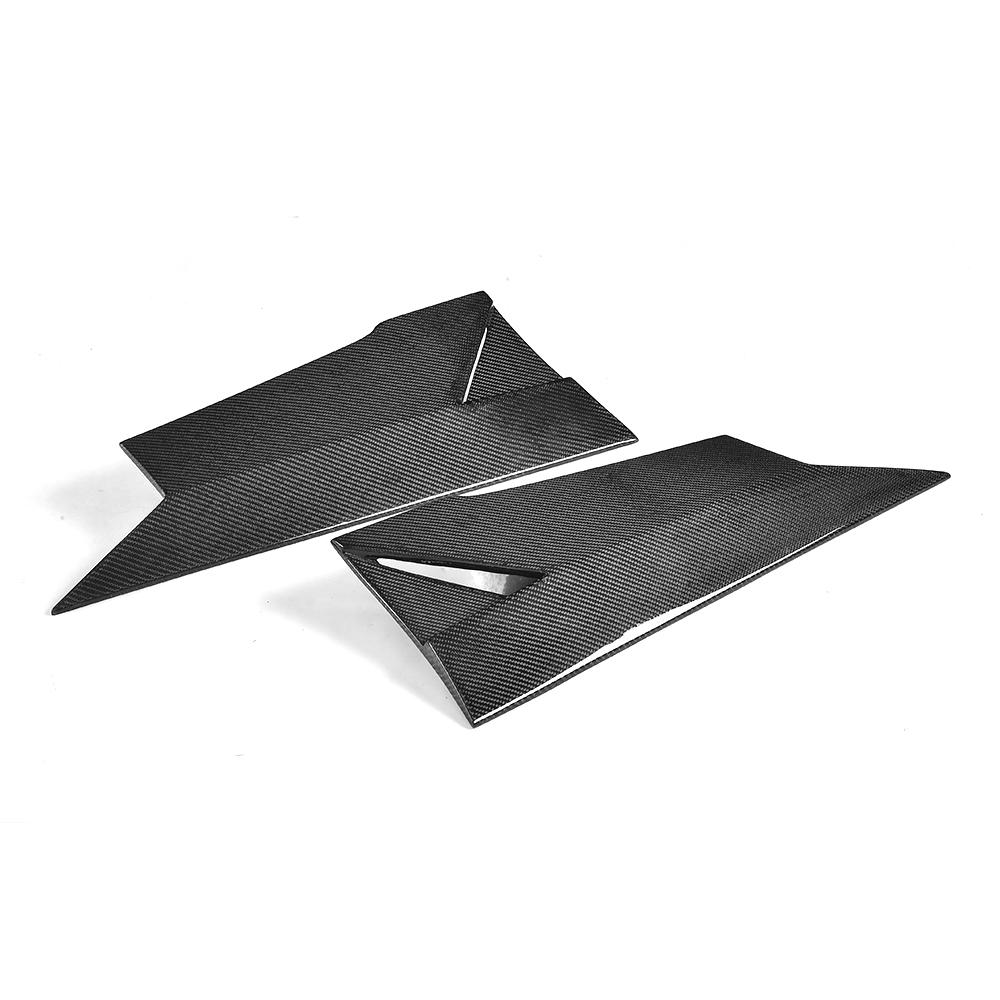 B Style Carbon Fiber Side Splitters for Mercedes Benz S-Class C217 Pre-Facelift 2014-2017
