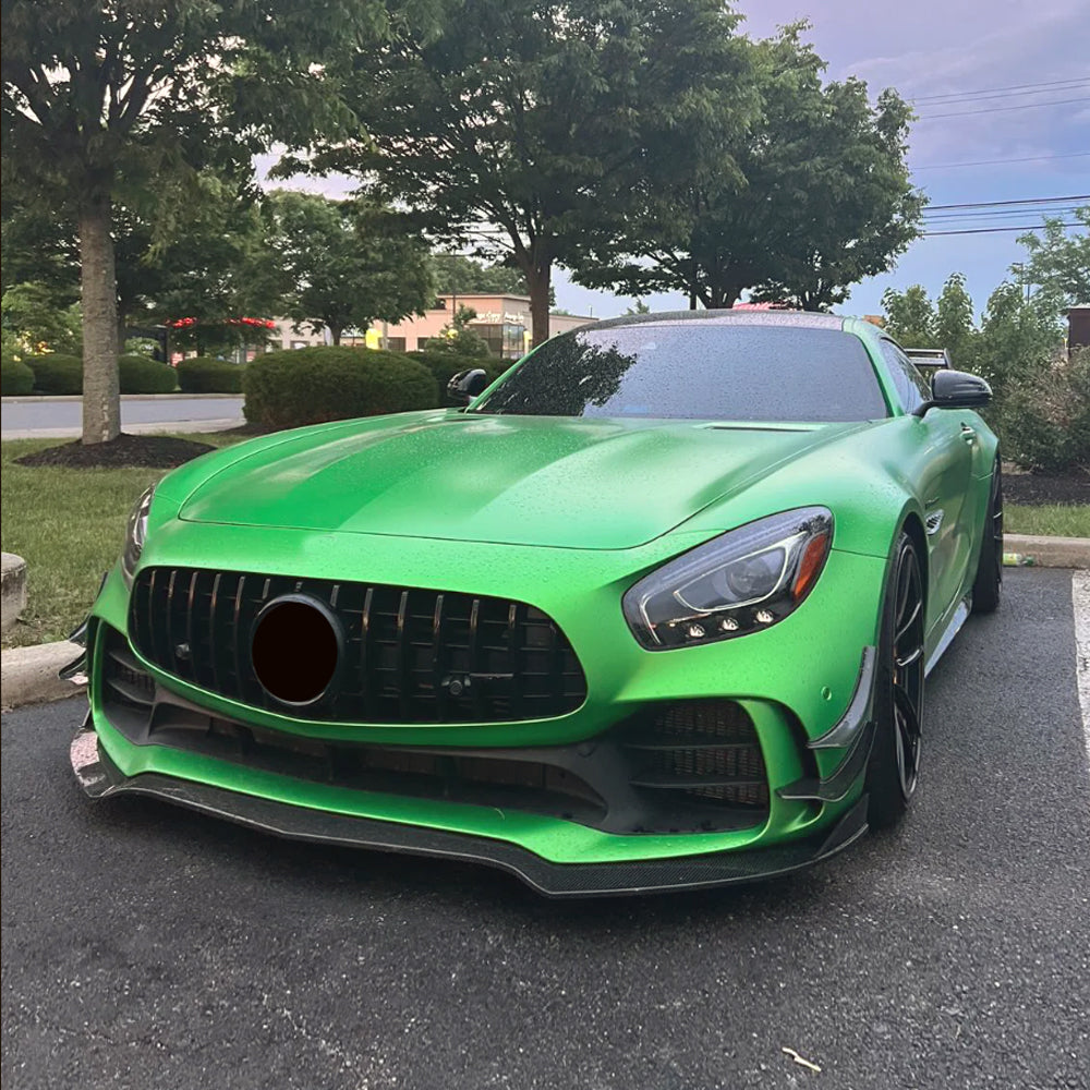 ST Style Carbon Fiber Front Lip For Mercedes Benz AMG GT R Coupé (2015–2021)