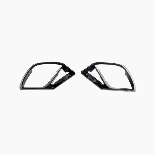 ST Style Carbon Fiber Front Canards For Mercedes Benz AMG GT 4‑Door X290 Pre‑Facelift (2019–2021)