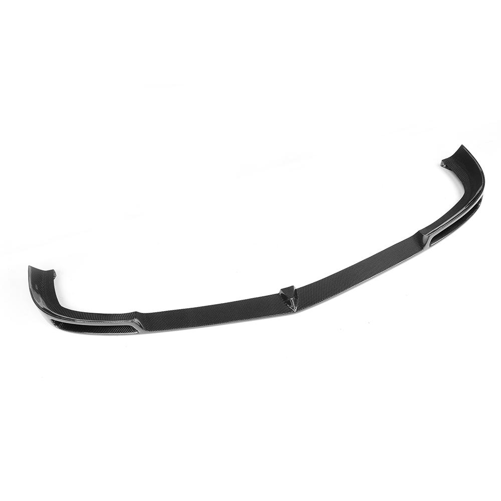 V Style Carbon Fiber Front Lip for Mercedes Benz C63 W204 Sedan Facelift (2011-2015)
