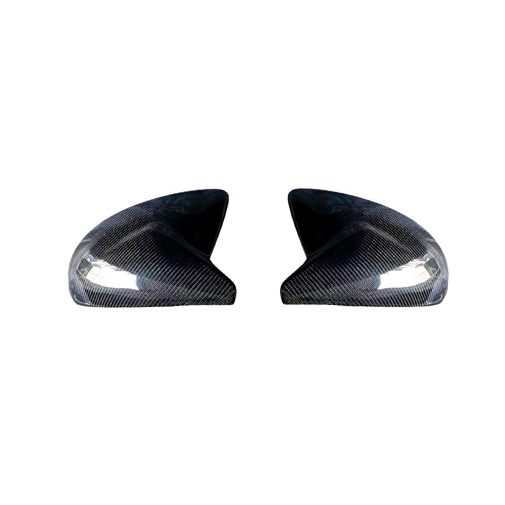 Carbon Fiber REPLACEMENT Mirror Cover Caps for Audi A6/S6/RS6/A7/S7/RS7 (2019-2024)
