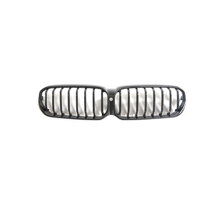 ST Style Carbon Fiber Front Grille for BMW 5 Series G30 G31 LCI (2020–2023)