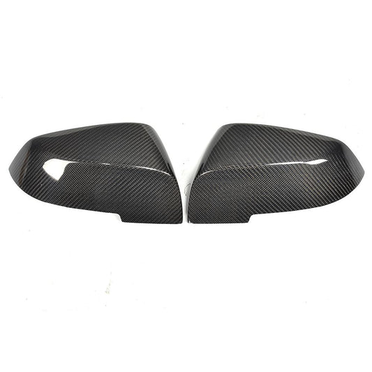 ST Style Carbon Fiber REPLACEMENT Mirror Caps for BMW 5 Series F10/F11 (2010–2017) ,6 Series F06/F12 (2011–2018)