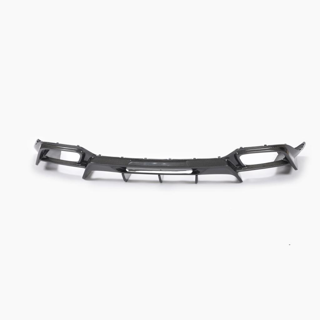 RENNTECH Style Carbon Fiber Rear Diffuser For Mercedes Benz AMG GT C/R190 Coupé (2015–2021)