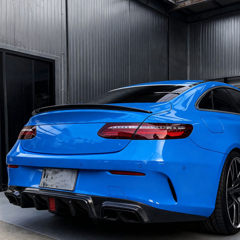 AMG Style Carbon Fiber Trunk Spoiler for Mercedes Benz E-Class C238 Pre-Facelift Coupé (2017-2020)