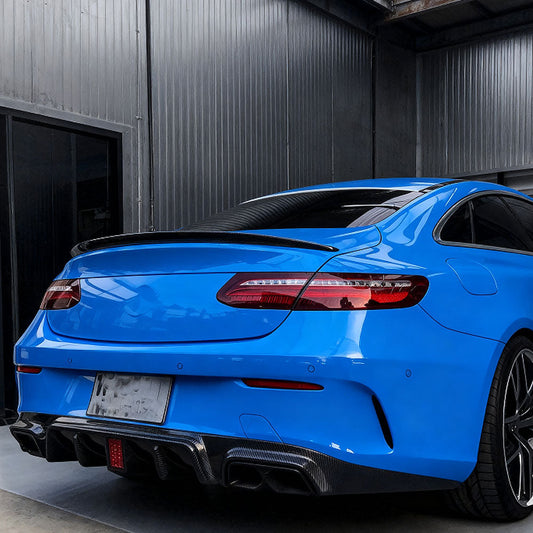 AMG Style Carbon Fiber Trunk Spoiler for Mercedes Benz E-Class C238 Pre-Facelift Coupé (2017-2020)