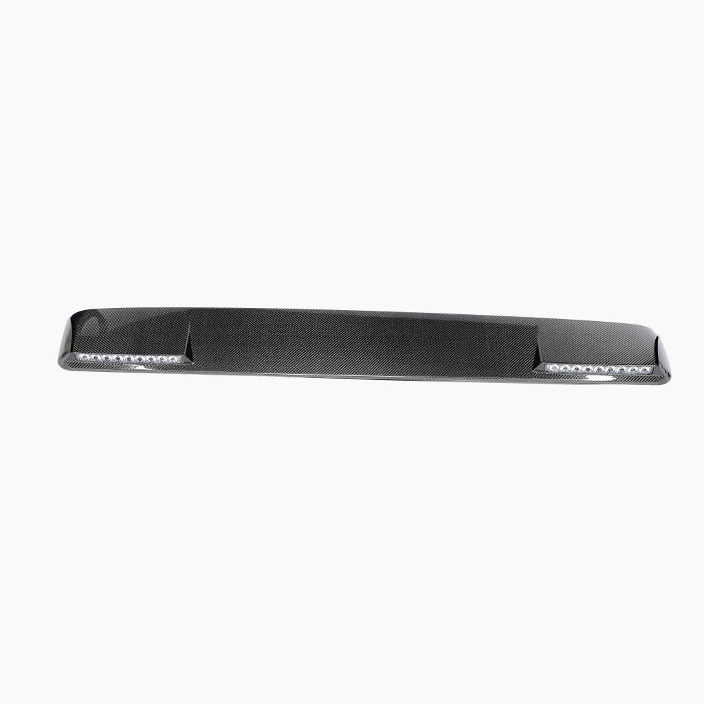 B Style Carbon Fiber Roof Spoiler For Mercedes Benz G‑Class W463A Pre‑Facelift (2019–2023)