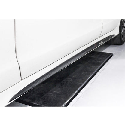 ST Style Carbon Fiber Side Skirt for Mercedes Benz CLS C218 Facelift (2015–2017)