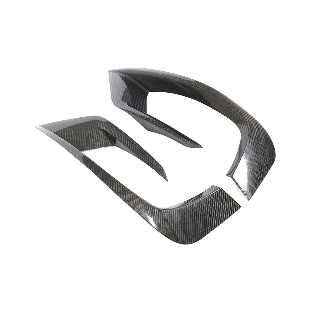 B Style Carbon Fiber Front Canards For Mercedes Benz S‑Class W222 Pre‑Facelift (2014–2017)