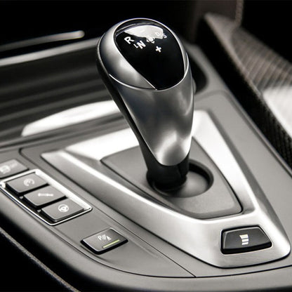 Carbon Fiber Shift Knob Cover for BMW M2 F87(2016-2021)/M3 F80(2014-2020)/M4 F82 F83(2014-2020)/M5 F10(2011-2016)/M6 F12 F13(2012-2018)/X5M F85(2015-2018)/X6M F86(20015-2019)