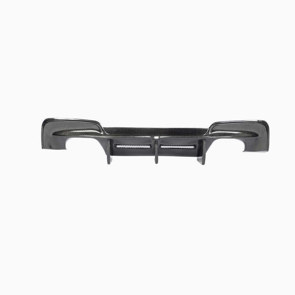 ST Style Carbon Fiber Rear Diffuser for BMW 1 Series E82 (2007-2013)