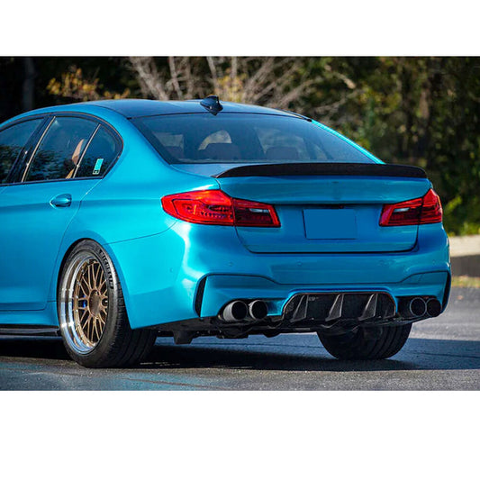 3D Style Carbon Fiber Trunk Spoiler for BMW G30 M Sport, M5 F90 Pre-LCI (2017-2020)