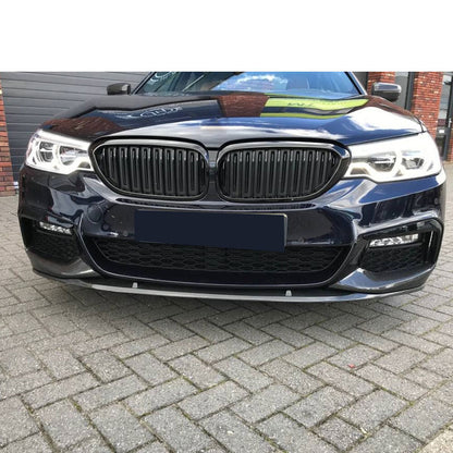 Performance Style Carbon Fiber Front Lip For BMW 5 Series G30 G31 Pre-LCI M Sport (2017-2020)